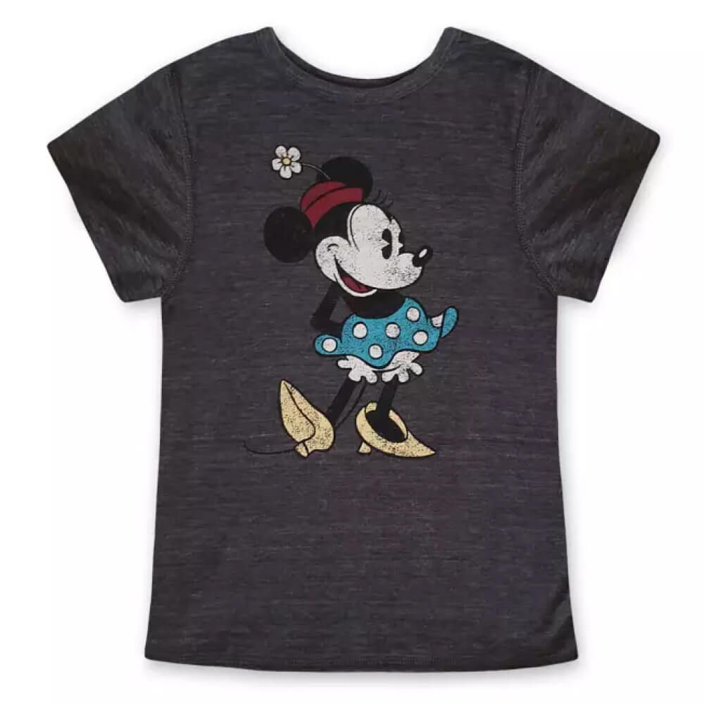 Polo Shop Disney con Diseño de Minnie Mouse Manga Corta para Niña