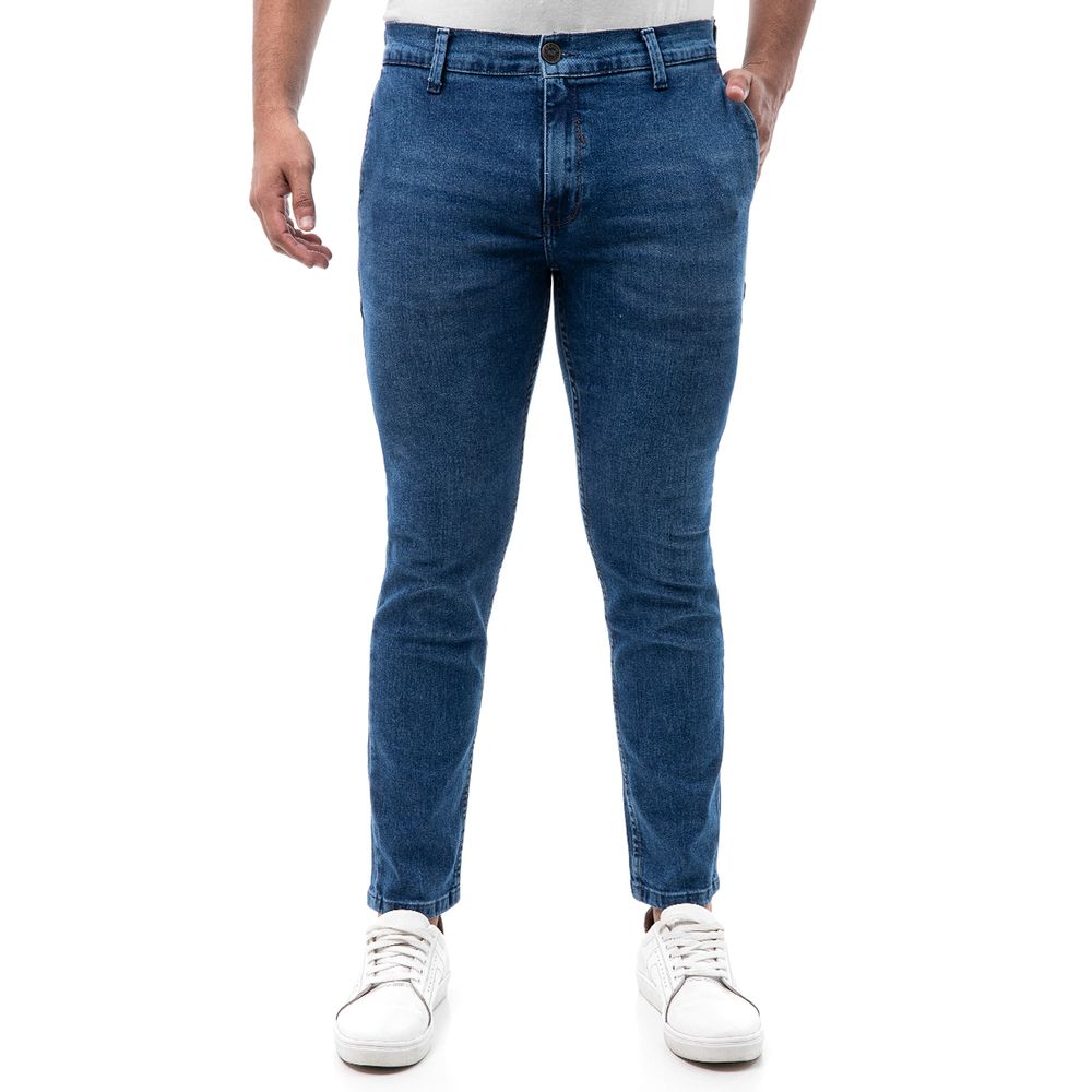 Pantalon Moda Denim Stretch Hombre Ayiston Total Cristal 32 I
