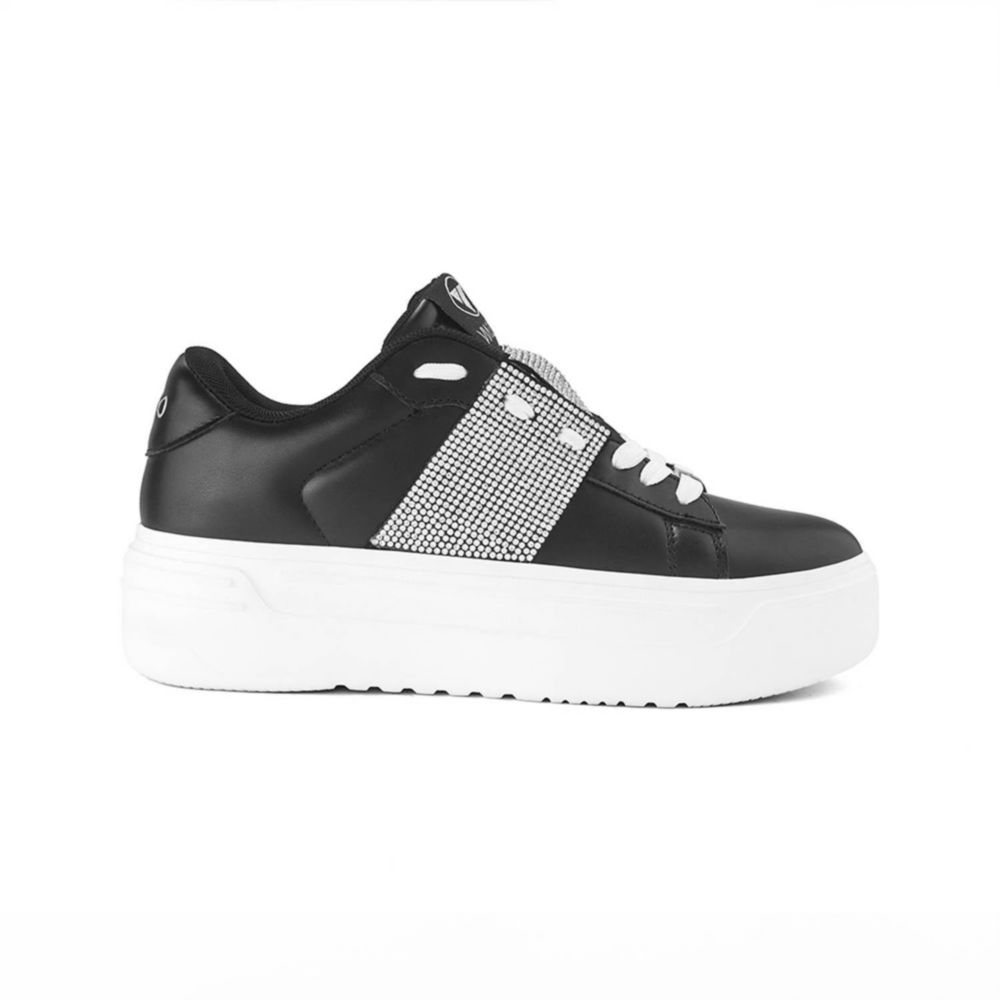 Zapatillas Urbanas Para Mujer Via Uno Negro Oechsle Oechsle - Main Image