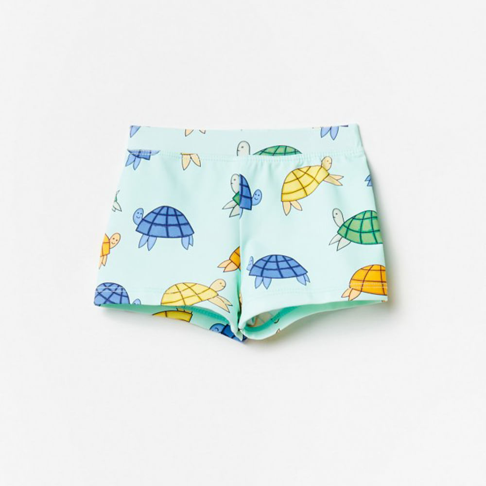 Ropa de Baño Sfera Bebé Niño Estampado Tortugas Verde Claro