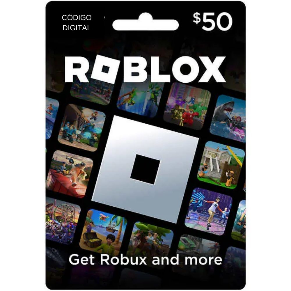 Codigo Roblox Gift Card 50 Usd Global (Digital) Oechsle