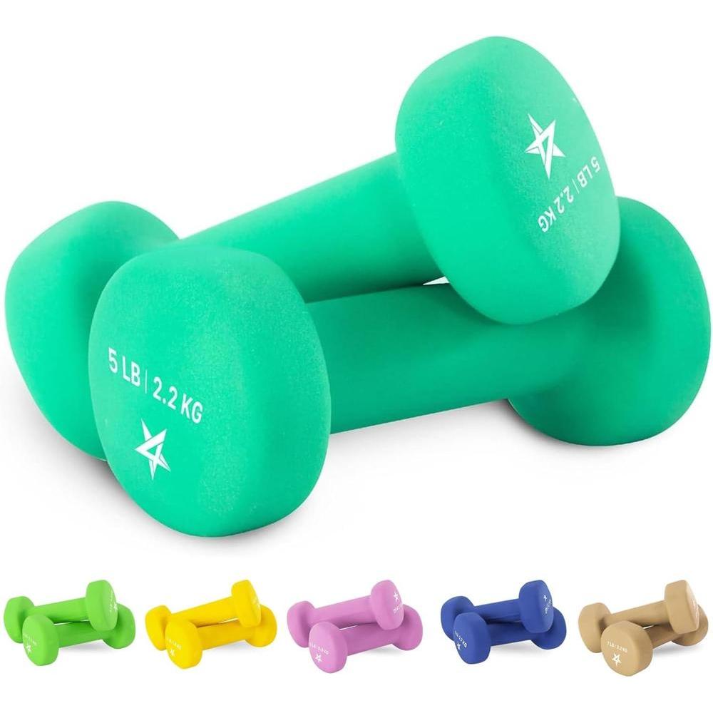 Set De 2 Mancuernas De Neopreno Redondas 2,5 Kg Unycos · Unycos · El Corte Inglés