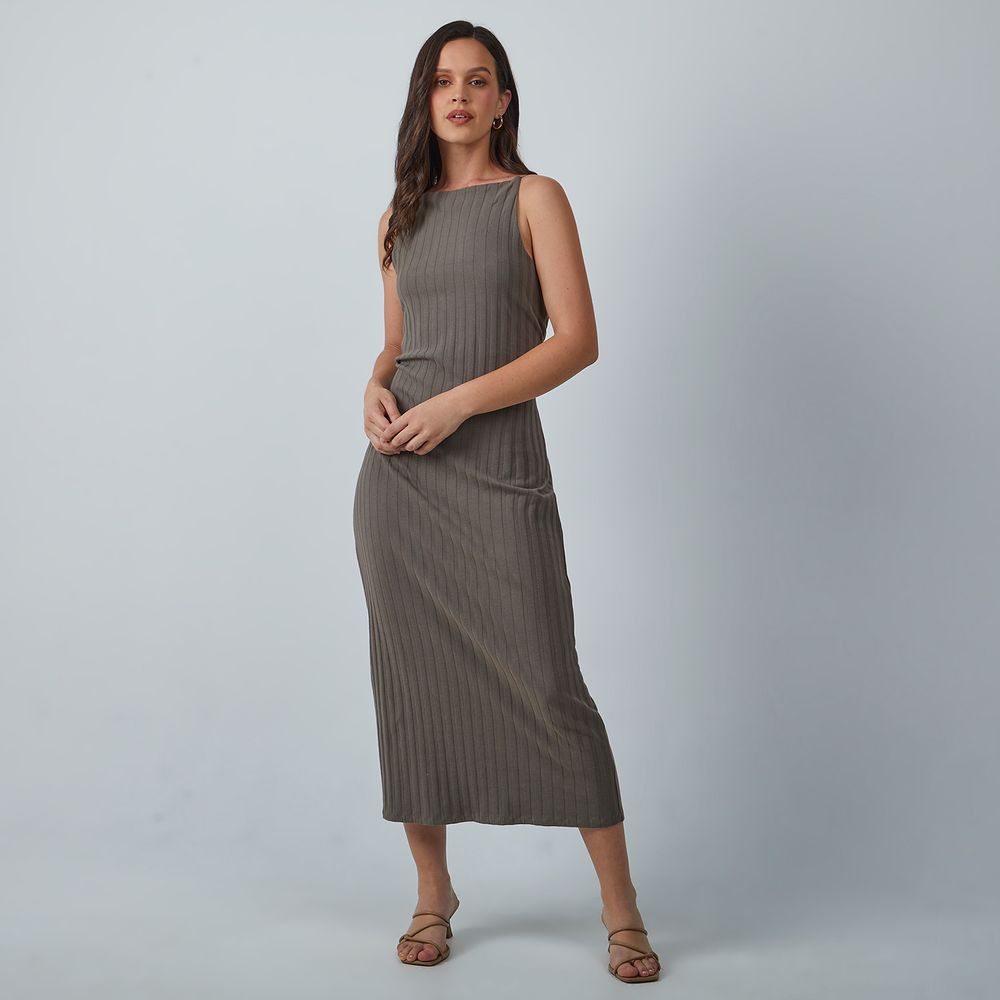 Vestido Largo Mujer Tiras Malabar Oechsle