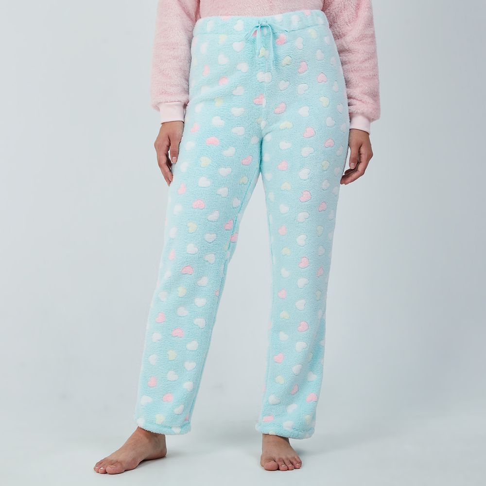 Pantalón Pijamas De Polar Para Dama Tela Polar Pijamas En Mercado