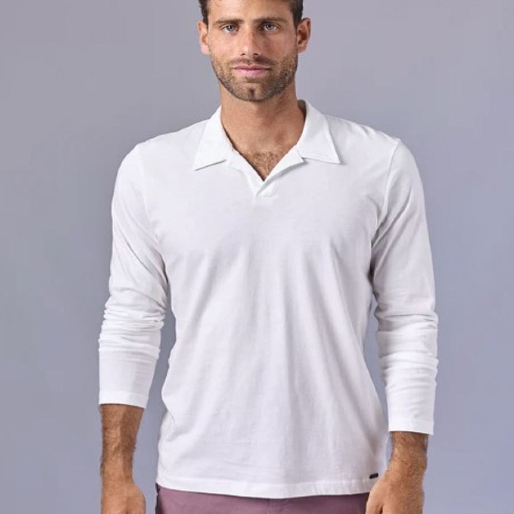 Cuello Camisero Comprar Polos Manga Larga Hombre Polo Camisero