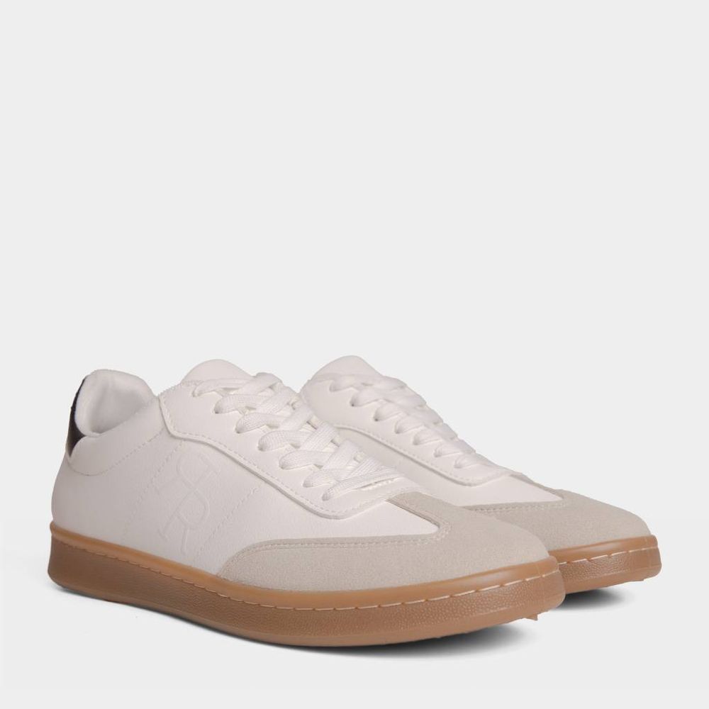 Deportivas Blancas Zapatillas Casa Hombre Massimo Dutti Zapatillas