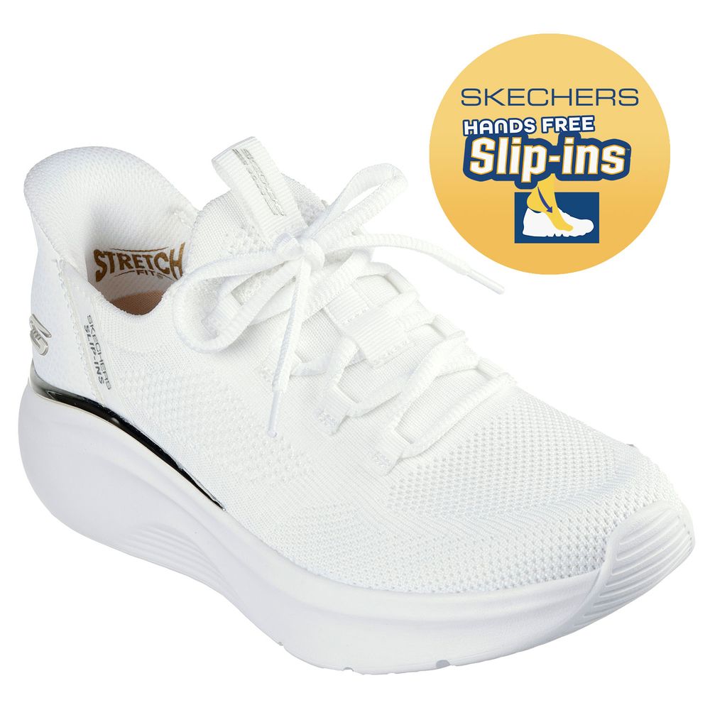 Zapatillas Urbanas Skechers Mujer Bobs B Love 117617-Wht Blanco