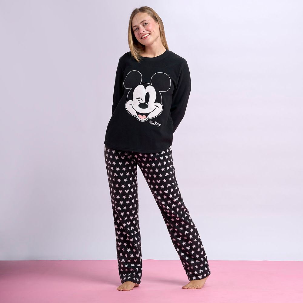 Pijama Mujer Classic Disney Manga Larga Polar Oechsle