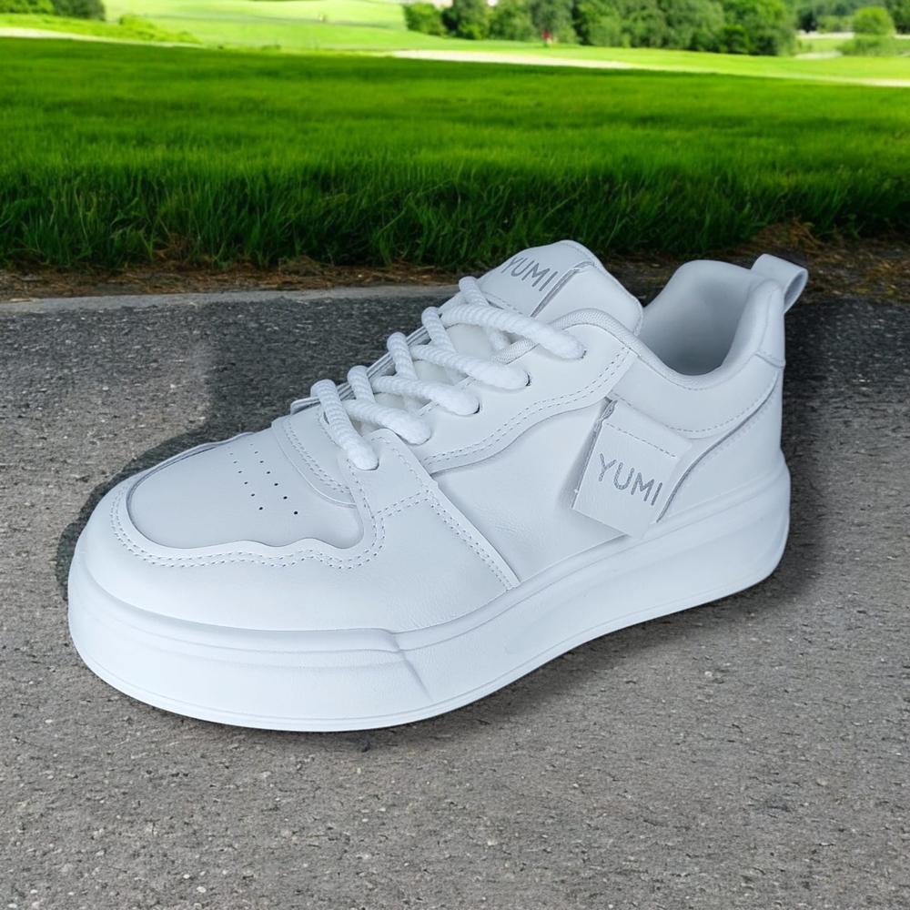 Zapatillas De Mujer Yumi Color Blanco At1029 Blanco Talla 37